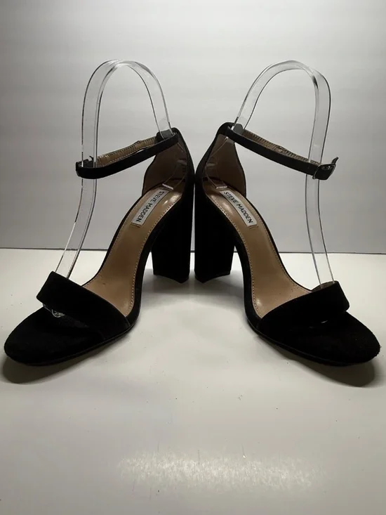 Steve Madden Black suede Carrson - Picture 2 of 9